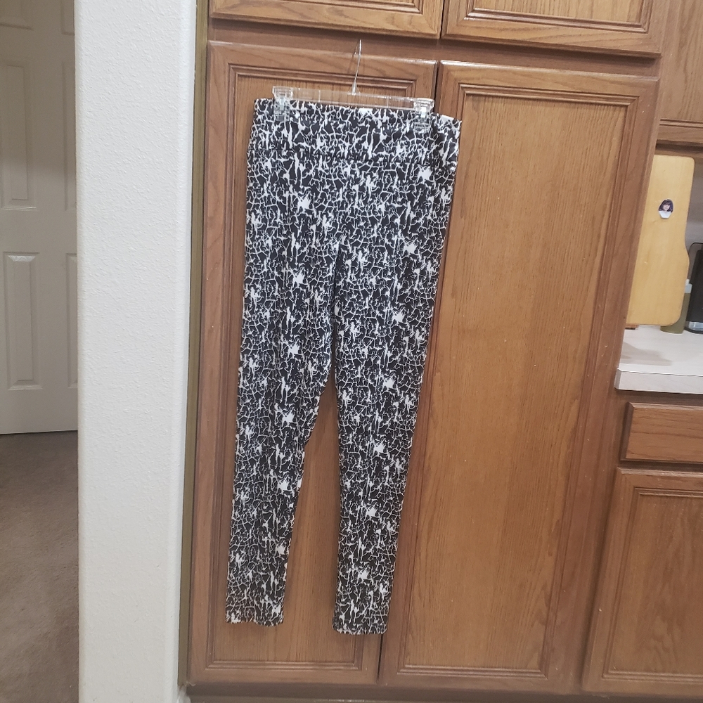 IRELIA L/XL /XXL soft comfy stretchy crackle pattern leggings fits 14-22